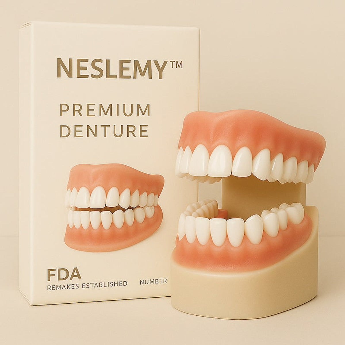 Comfort Dentures Mold-At-Home For A Secure Natural Smile - Image 1
