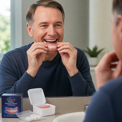 Comfort-Fit Realistic Removable Dentures For Natural-Looking Smile - Image 3