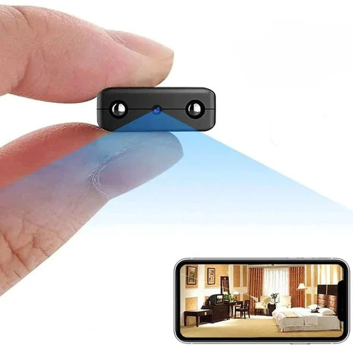 Compact Micro HD WiFi Security Camera With Night Vision And Audio - Image 3