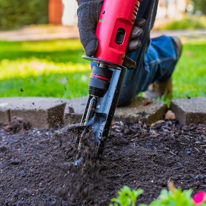 Cordless Electric Auger Tool With 22-Inch Reach 12V Rechargeable Battery And Safety Shutoff - Image 5