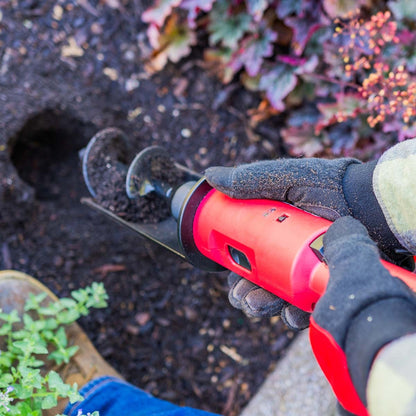 Cordless Electric Auger Tool With 22-Inch Reach 12V Rechargeable Battery And Safety Shutoff - Image 4
