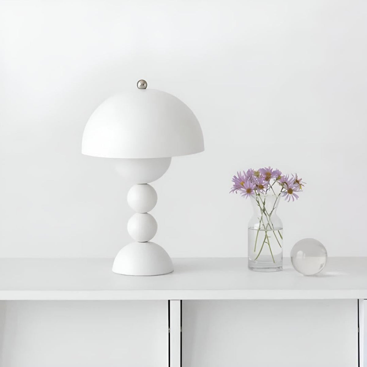 Cordless Mushroom Table Lamp With Rechargeable Battery - Image 4