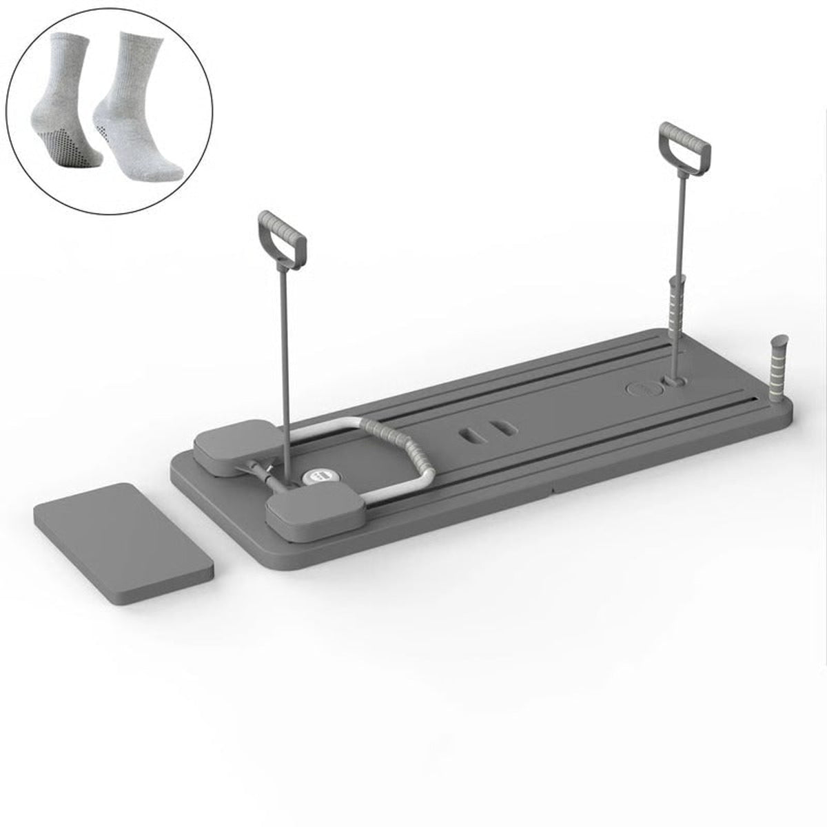 Core And Strength Training Exercise Board With Pilates Reformer Functionality Smart Timer And Padded Surface - Image 1