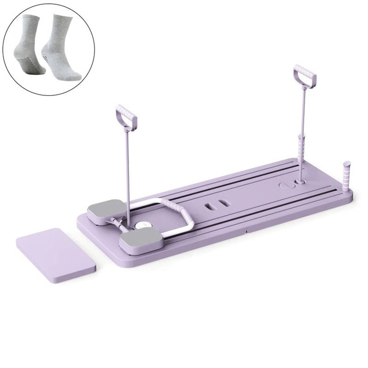 Core And Strength Training Exercise Board With Pilates Reformer Functionality Smart Timer And Padded Surface - Image 2
