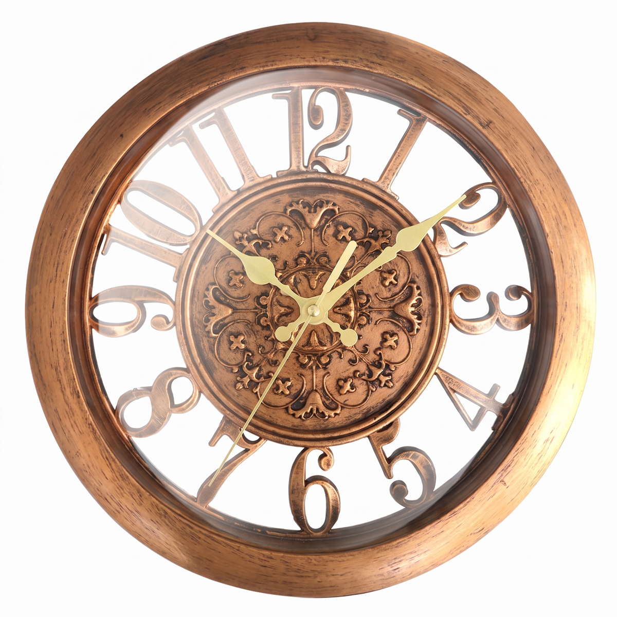 Decorative Wall Clock With Battery Powered Indoor Use - Image 3