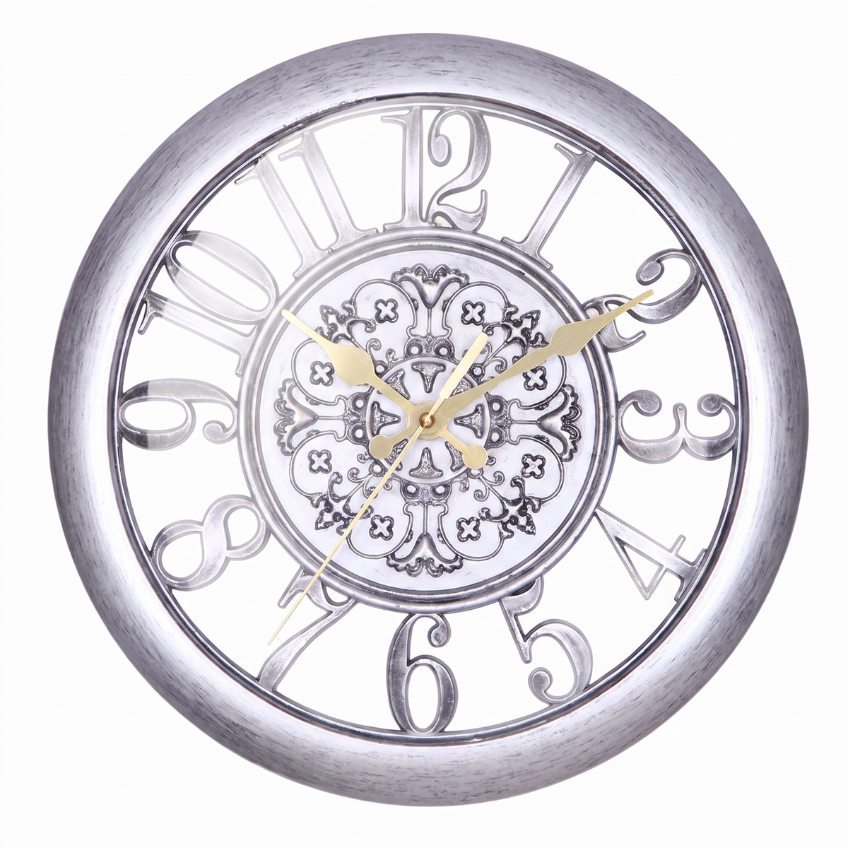 Decorative Wall Clock With Battery Powered Indoor Use - Image 4