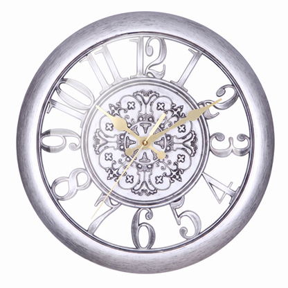 Decorative Wall Clock With Battery Powered Indoor Use - Image 4