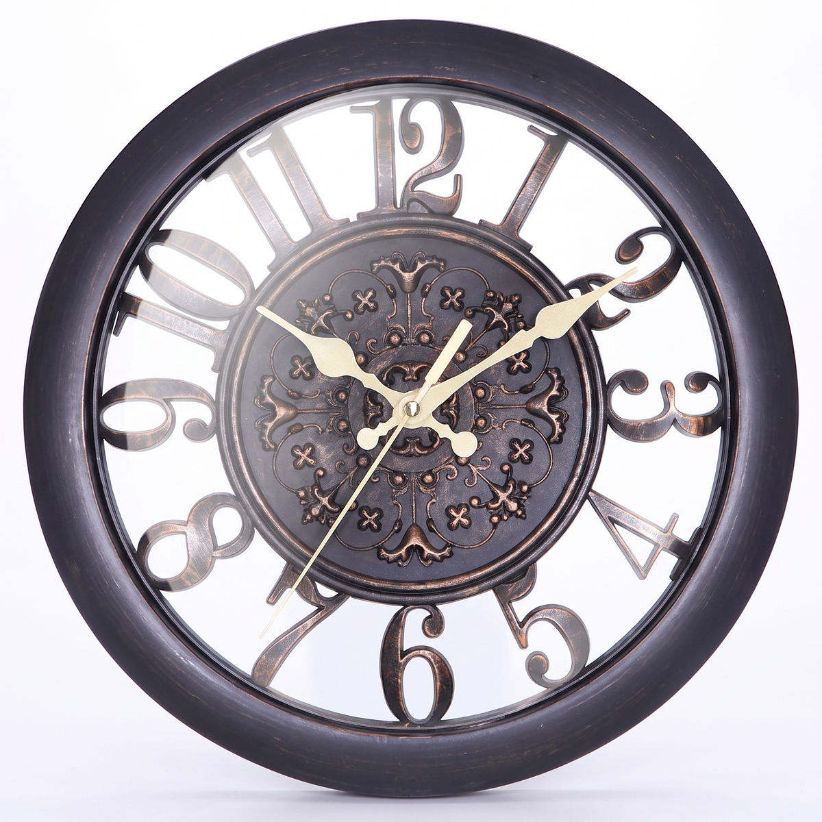 Decorative Wall Clock With Battery Powered Indoor Use - Image 5