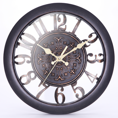 Decorative Wall Clock With Battery Powered Indoor Use - Image 5
