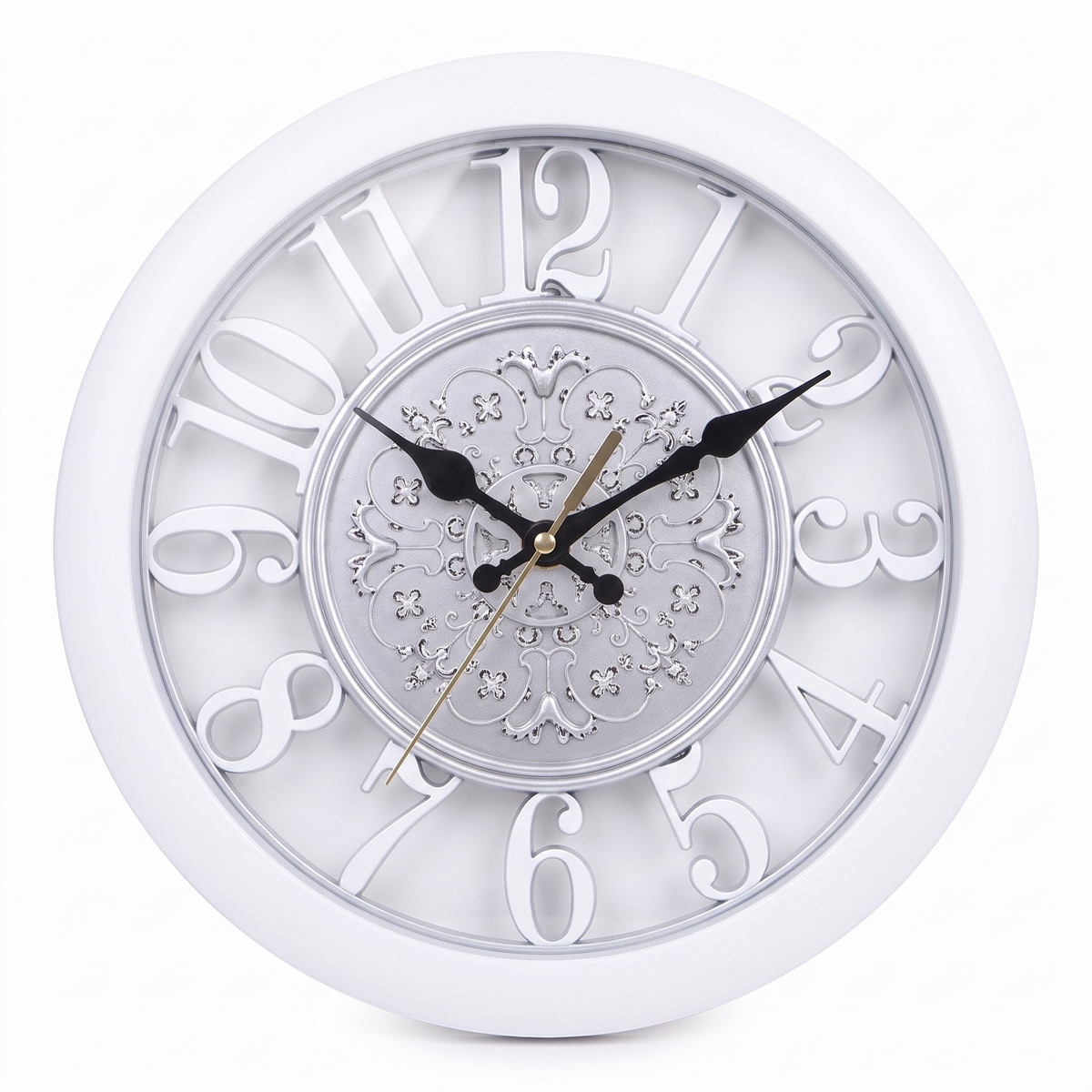 Decorative Wall Clock With Battery Powered Indoor Use - Image 6