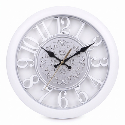Decorative Wall Clock With Battery Powered Indoor Use - Image 6