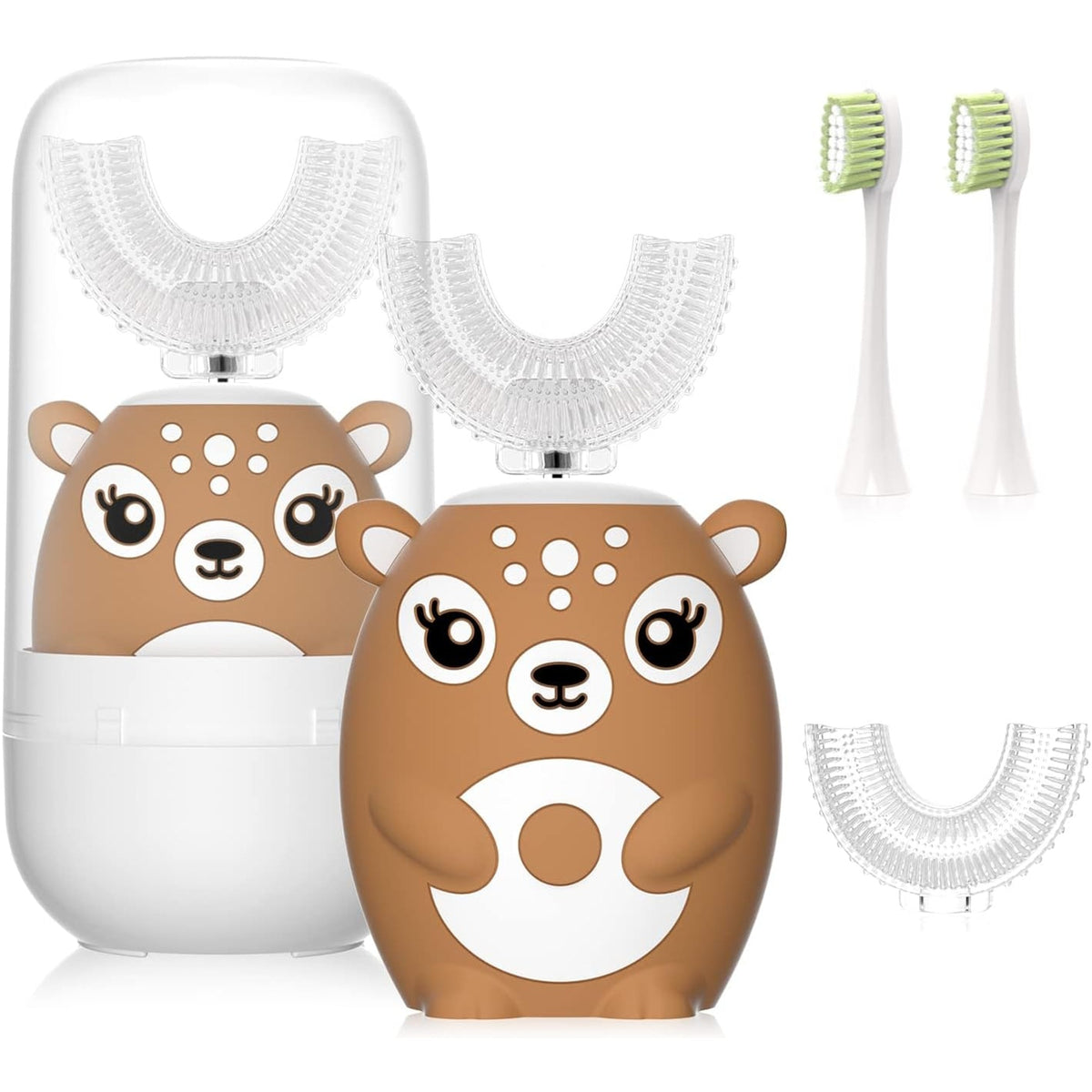 Deer 360° Electric Toothbrush For Children U-Shaped Automatic Kids Toothbrush - Image 3