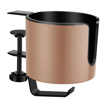 Deskora 2-in-1 Desk Cup Holder With Headphone Hook And Adjustable Clamp - Image 2