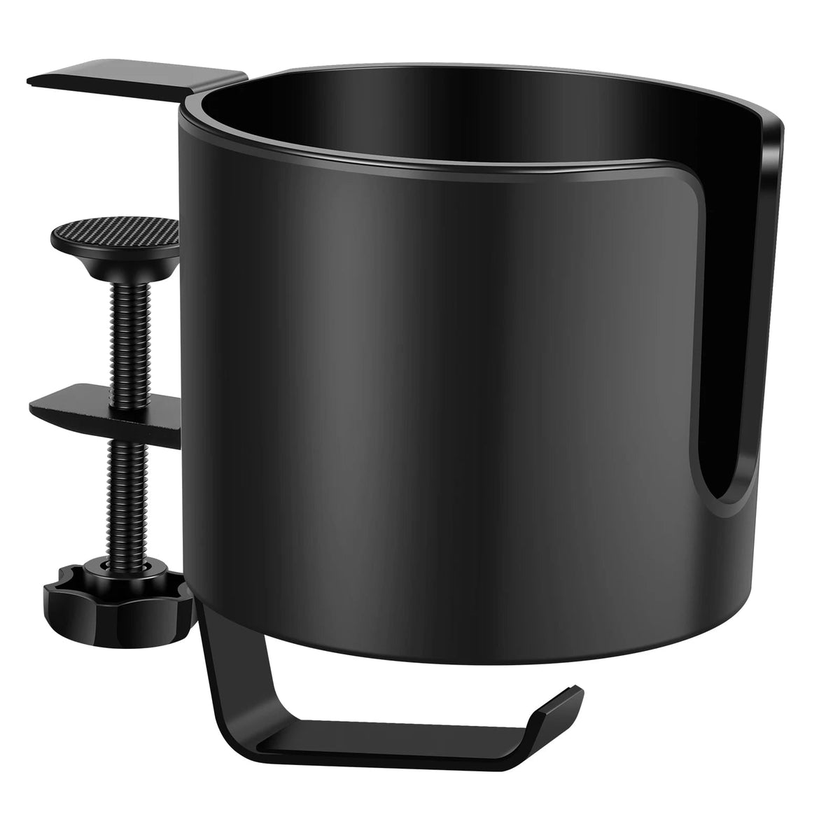 Deskora 2-in-1 Desk Cup Holder With Headphone Hook And Adjustable Clamp - Image 3