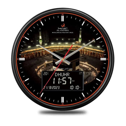 Digital Analog Prayer Time Clock With Dual Display - Image 8
