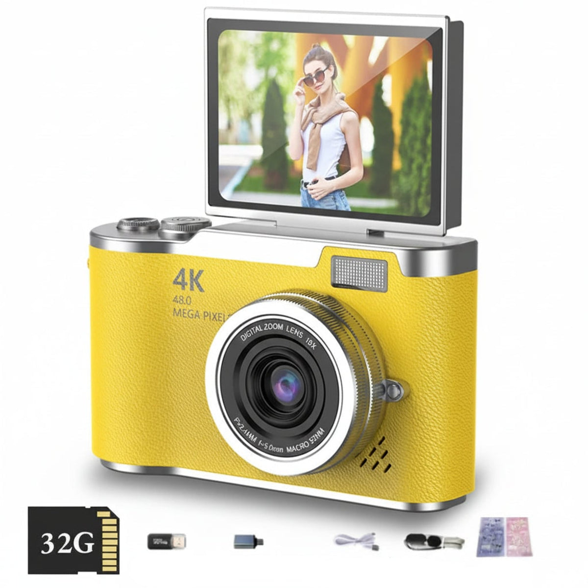 Digital Camera With 4K Video 48MP And Flip Screen - Image 5