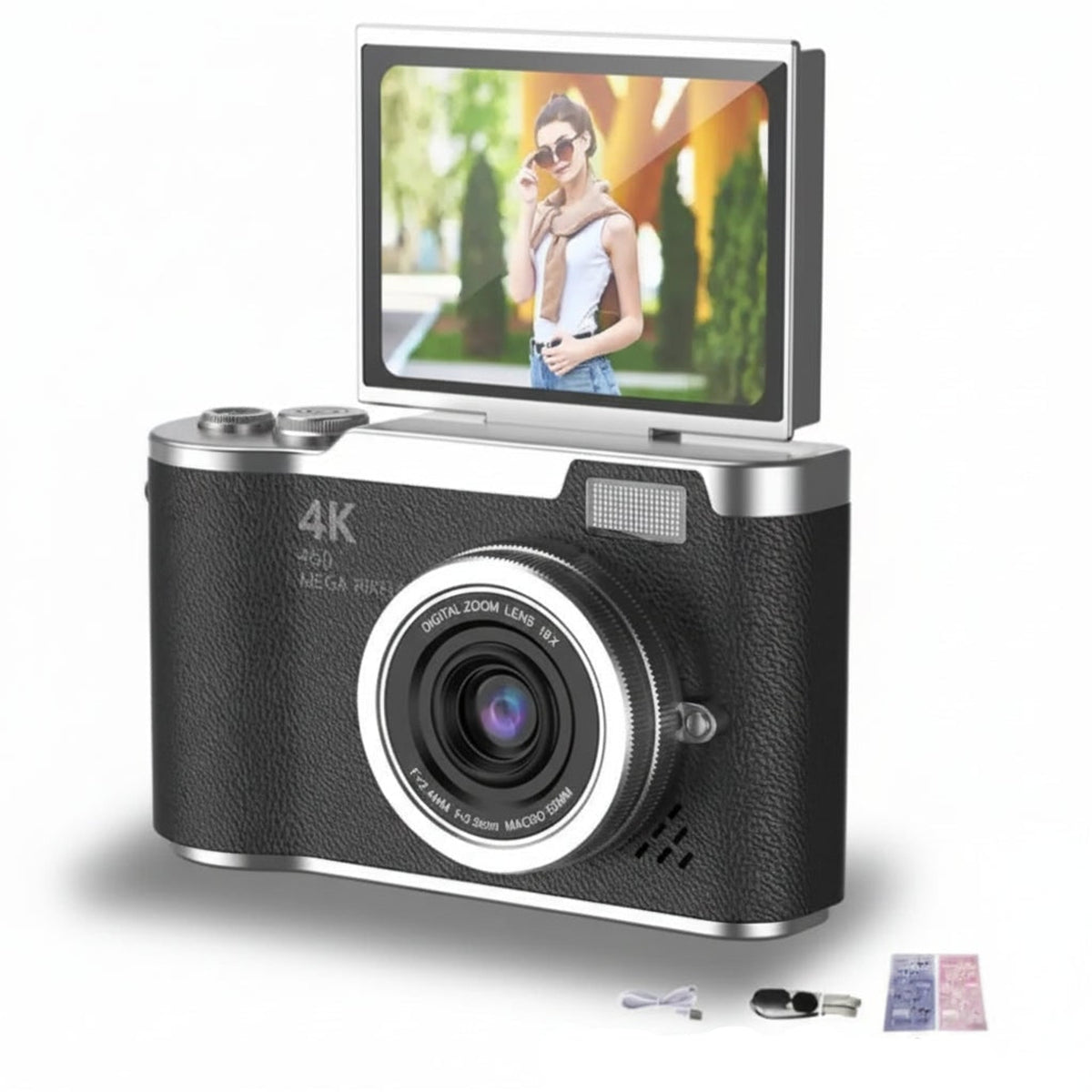 Digital Camera With 4K Video 48MP And Flip Screen - Image 8