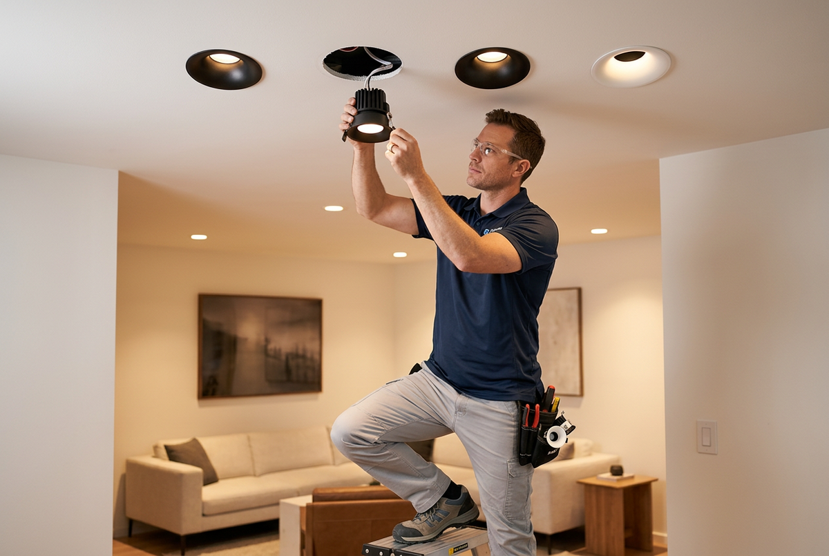 Dimmable Anti-Glare LED Ceiling Spotlights For Modern Living Rooms Kitchens And Home Lighting - Image 2