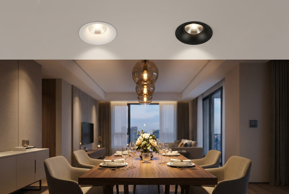 Dimmable Anti-Glare LED Ceiling Spotlights For Modern Living Rooms Kitchens And Home Lighting - Image 3
