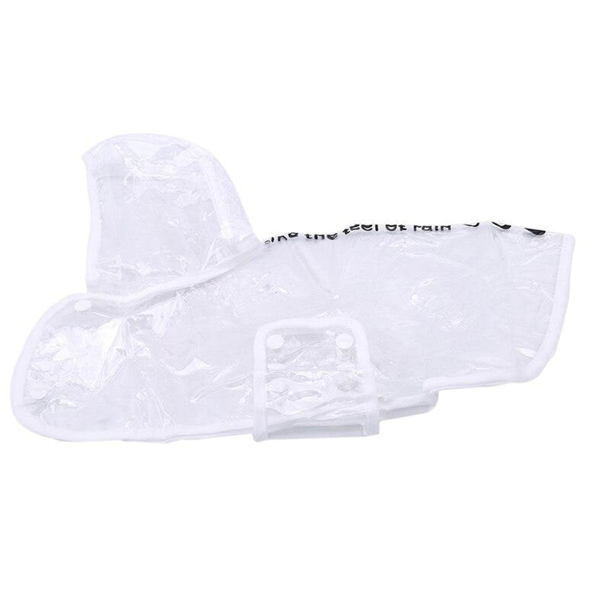 Dog Raincoat Waterproof Jacket With Transparent Hood And Snap Closure For Small Pets - Image 34