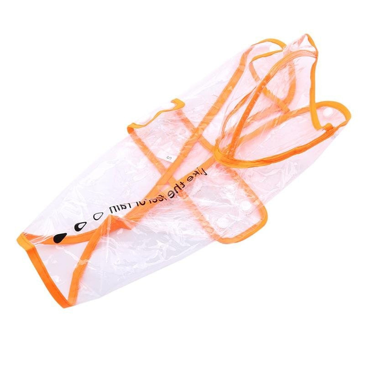 Dog Raincoat Waterproof Jacket With Transparent Hood And Snap Closure For Small Pets - Image 49