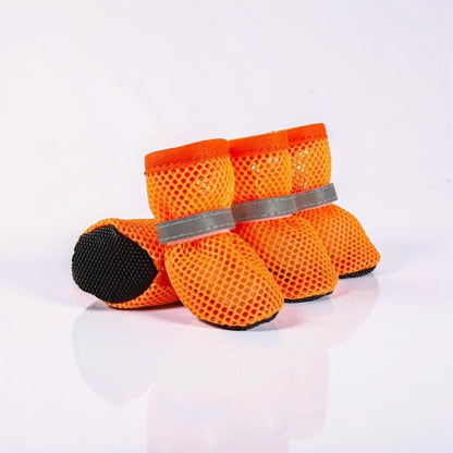 Dog Shoes With Non-Slip Adjustable Paw Boots For Daily Walks - Image 4