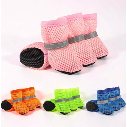 Dog Shoes With Non-Slip Adjustable Paw Boots For Daily Walks - Image 9