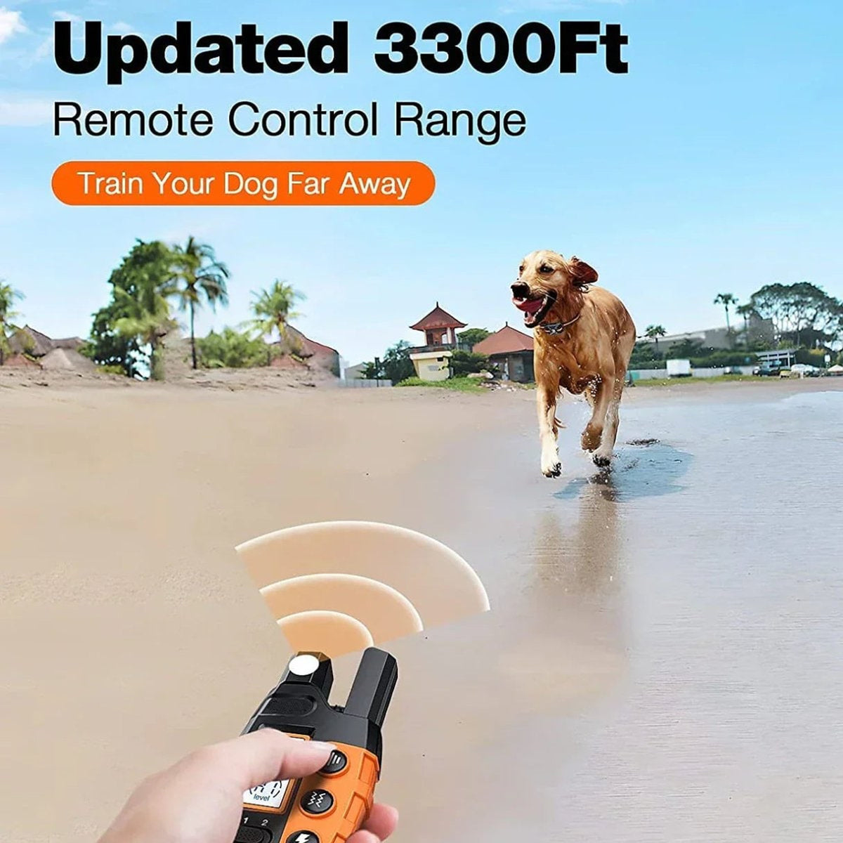 Dog Training Collar With Remote E-Collar For Shock And Vibration Waterproof - Image 10