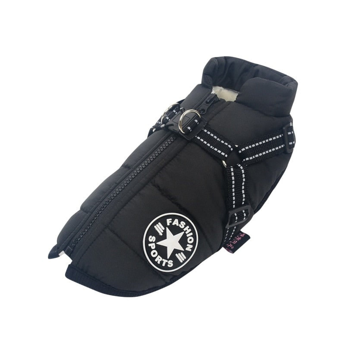 Dog Winter Coat With Harness Warm Waterproof Padded Vest Jacket For Pets - Image 6