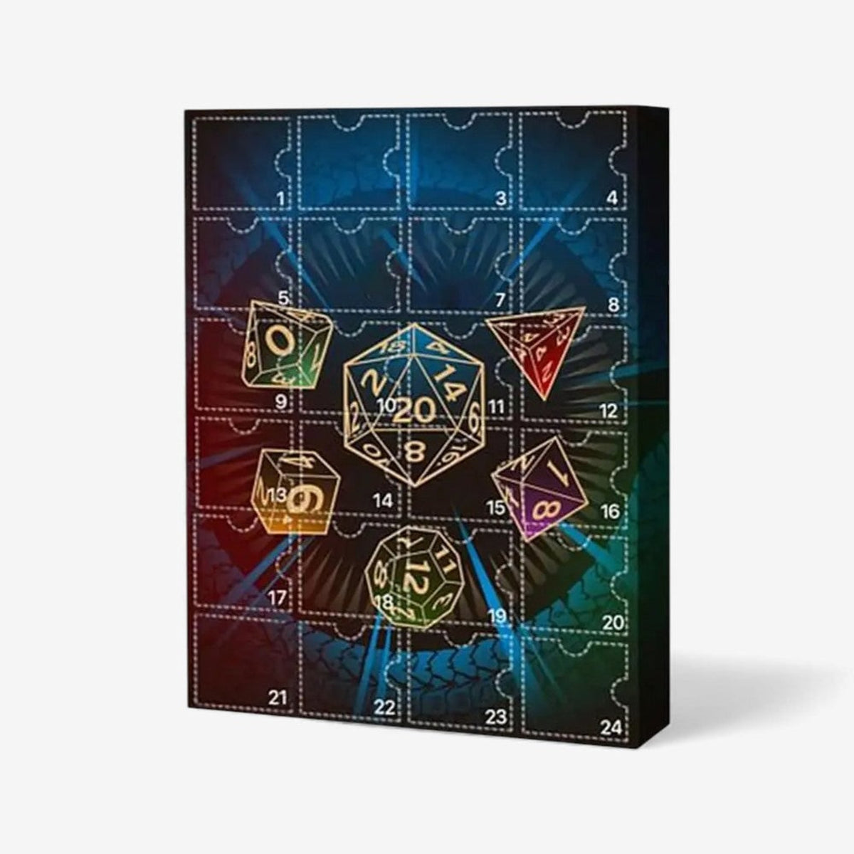 Dungeons And Dragons Themed Christmas Advent Calendar With Fantasy Figures - Image 2