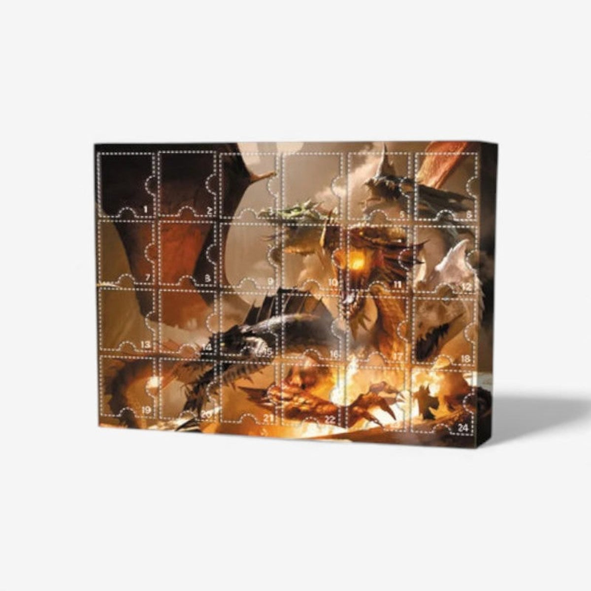 Dungeons And Dragons Themed Christmas Advent Calendar With Fantasy Figures - Image 1