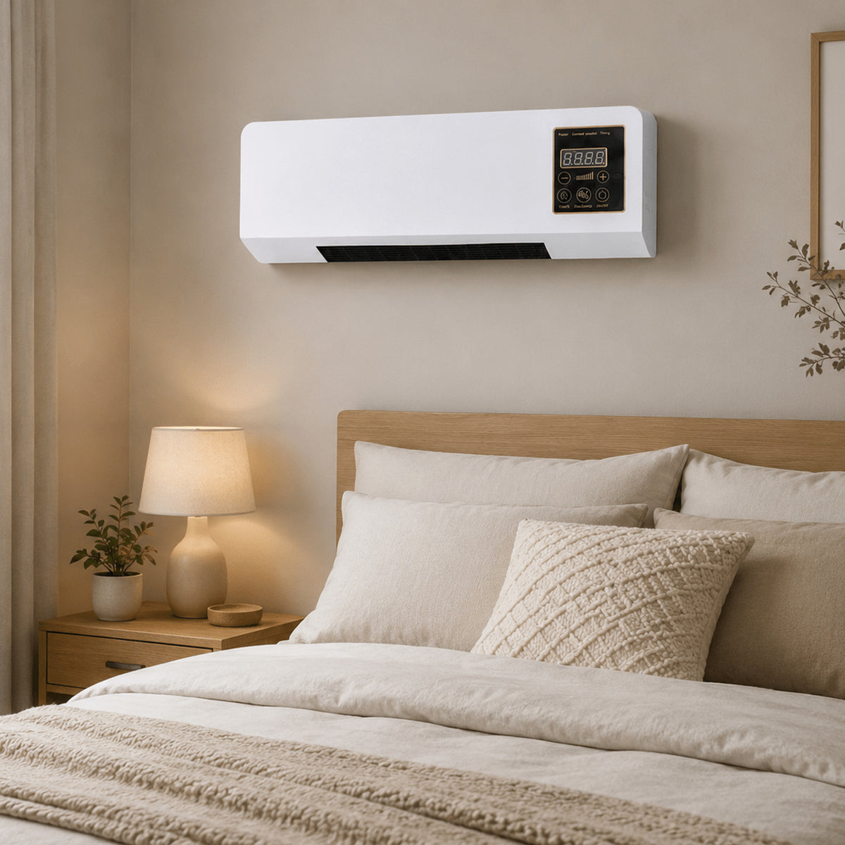 Easy Operation Indoor Fan Heater With Warm-Air And Functions - Image 4