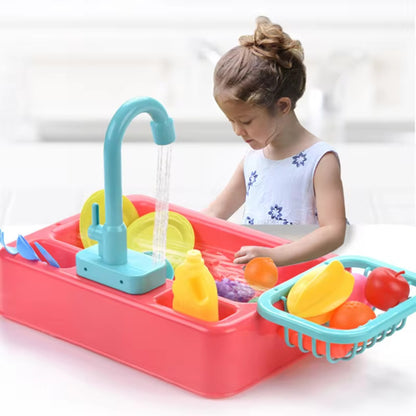 Educational Play Sink With Working Water Tap For Kids - Image 1