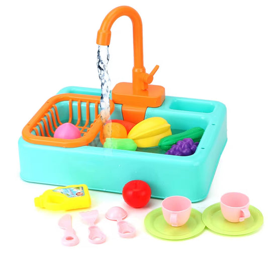 Educational Play Sink With Working Water Tap For Kids - Image 2