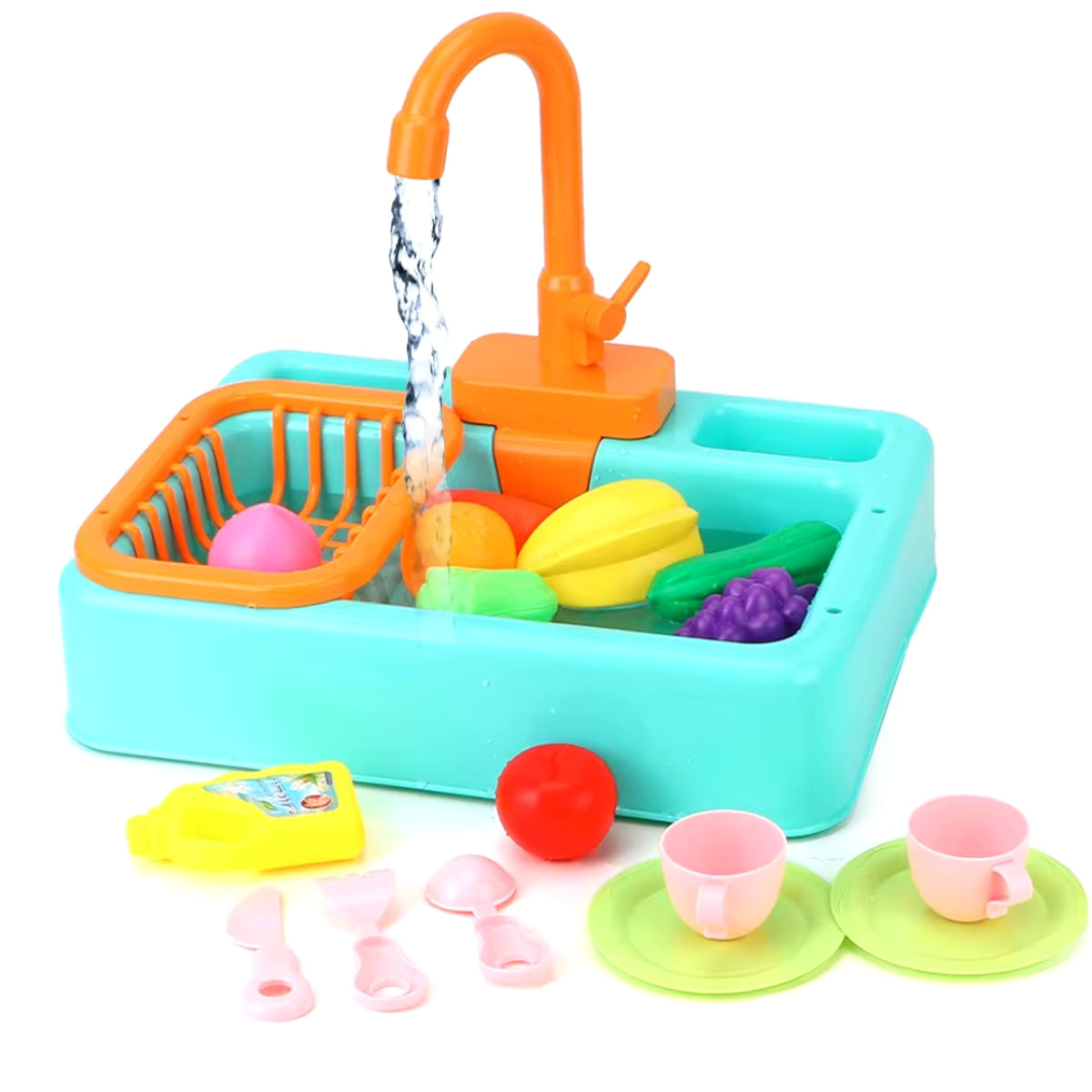 Educational Play Sink With Working Water Tap For Kids - Image 3
