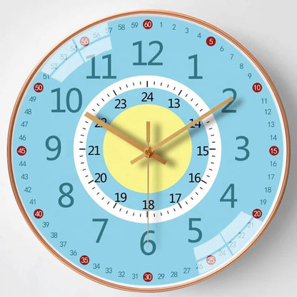 Educational Wall Clock With Colour-Coded Dial - Image 4