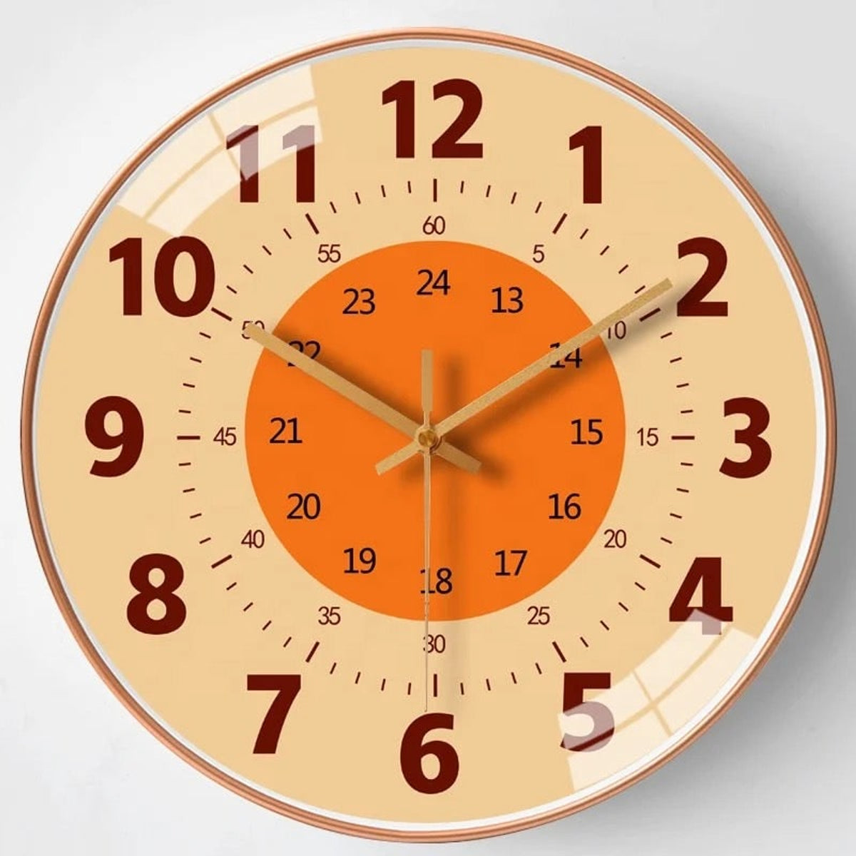 Educational Wall Clock With Colour-Coded Dial - Image 5
