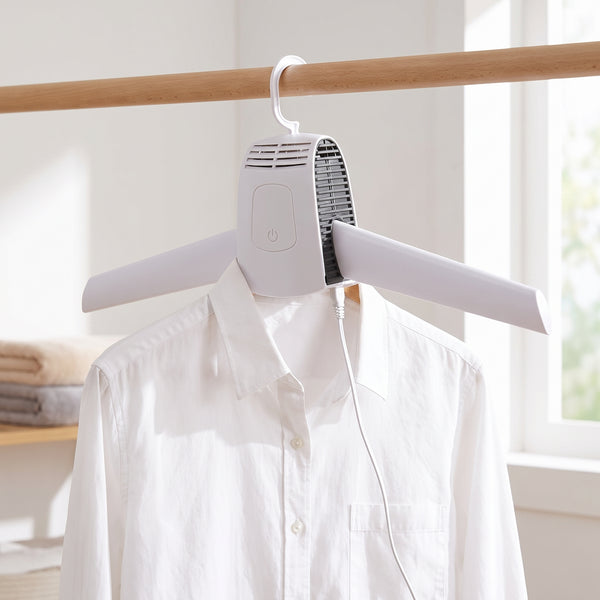 Clothes Drying Hanger Mini Folding Portable Outdoor Travel Electric Dryer With Extendable Air Ducts
