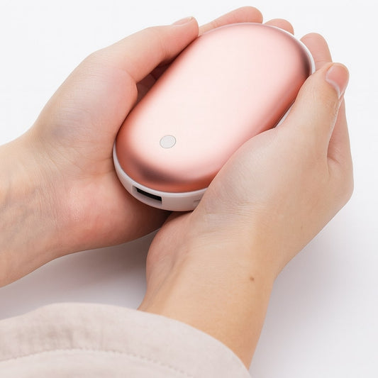 Electric Hand Warmer With Power Bank Rechargeable 2-in-1 Pocket Heater - Image 1