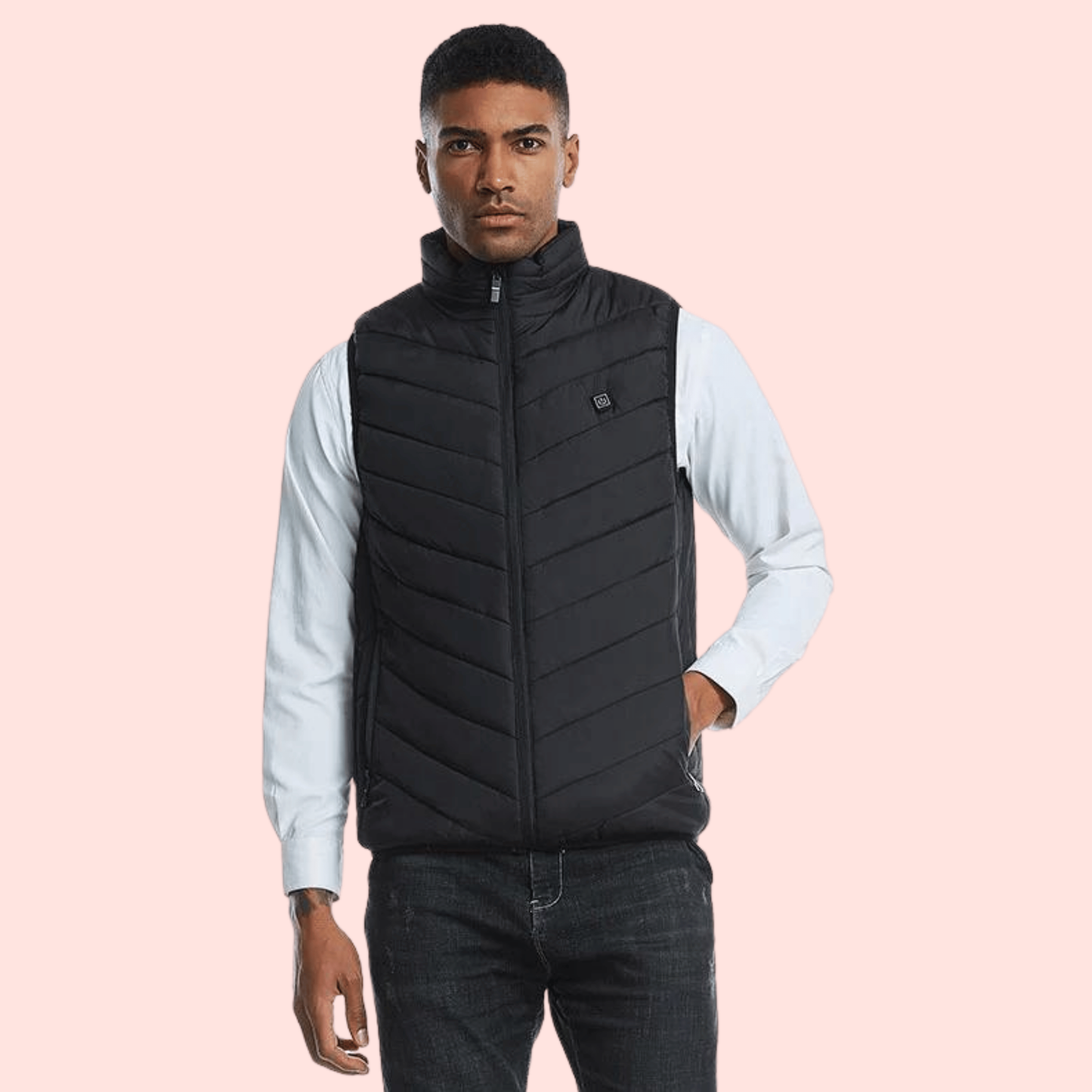 Electric Heated Vest For Men With Rechargeable Battery And Integrated Heating Zones - Image 3