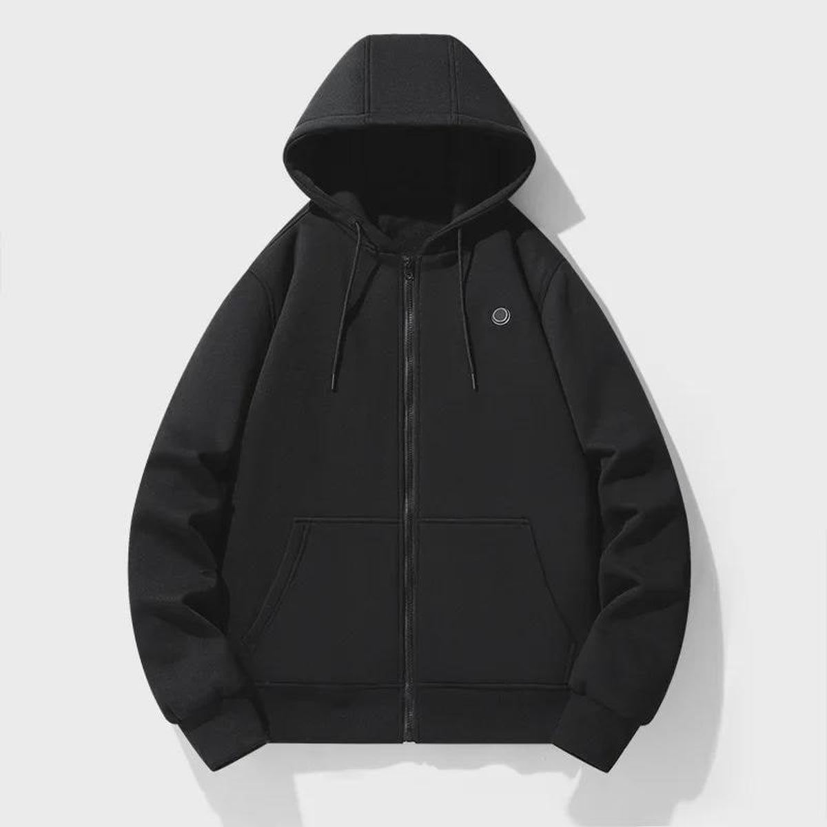 Electric Heated Zip Up Hoodie With Built-In Heating Elements Keeps You Warm Without Bulk - Image 7