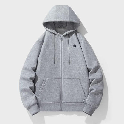 Electric Heated Zip Up Hoodie With Built-In Heating Elements Keeps You Warm Without Bulk - Image 3