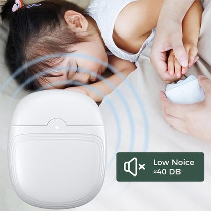 Electric Nail Clipper With Recessed Cutter Night Light And Shavings Catcher - Image 10