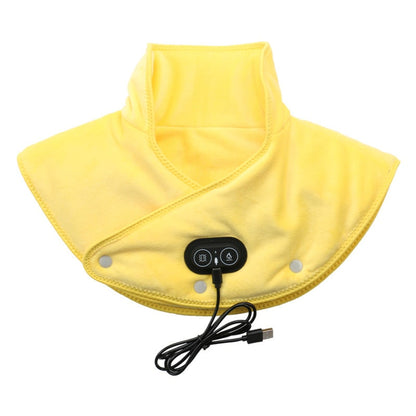 Electric Neck And Shoulder Heating Pad With Usb-Powered Vibration Massage - Image 5