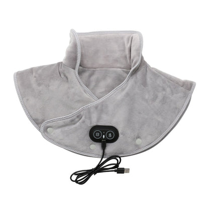 Electric Neck And Shoulder Heating Pad With Usb-Powered Vibration Massage - Image 7
