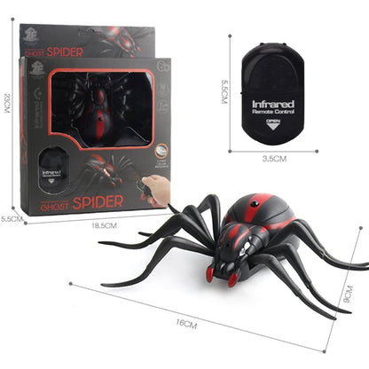Electric Prank Glowing Eyes Halloween Remote Control Insect Toy - Image 7