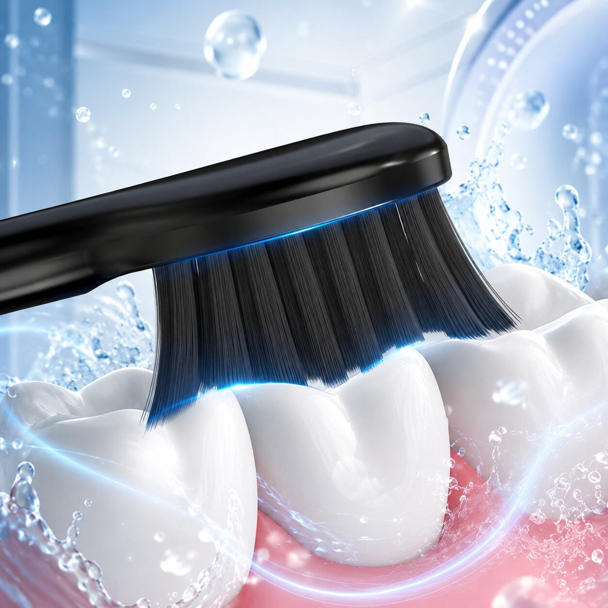 Electric Sonic Toothbrush With 8 Brush Heads Quiet Design USB Charging & Multiple Modes - Image 3