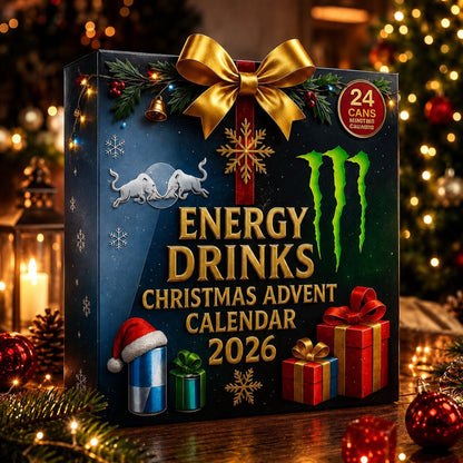 Energy Drink Advent Calendar 2026 With 24 Motif Compartments - Image 5