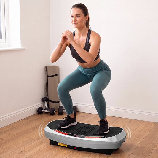 Exercise Vibration Plate With 99 Speed Levels Wireless Audio And Remote Control - Image 1