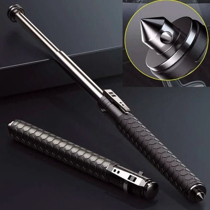 Expandable Baton With Telescopic Design Glass Breaker And Non-Slip Grip For Personal Safety - Image 3